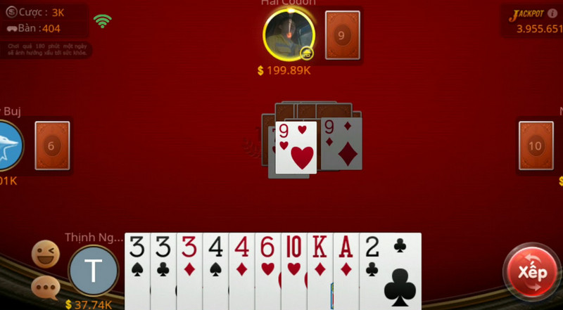 tien len mien nam 3 Nhớ dùng đòn tâm lý tấn công đối thủ khi tham gia Tiến lên